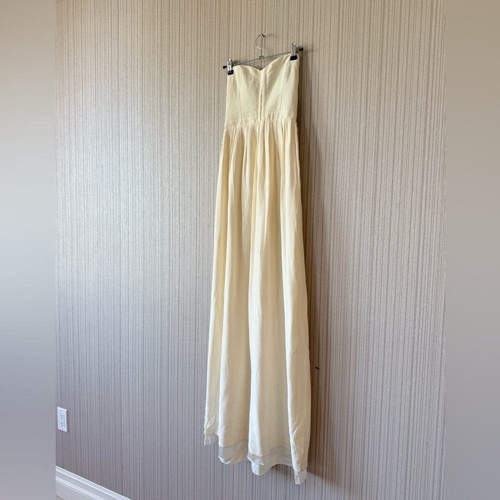 Parker Strapless - Graduation white dress - bridal shower